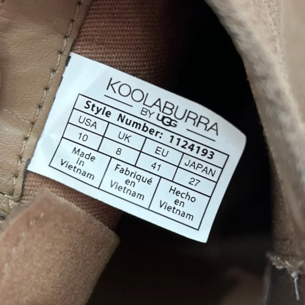Koolaburra minor signs